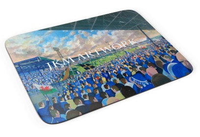 Ninian Park Stadium Fine Art Mouse Mat - Cardiff City FC